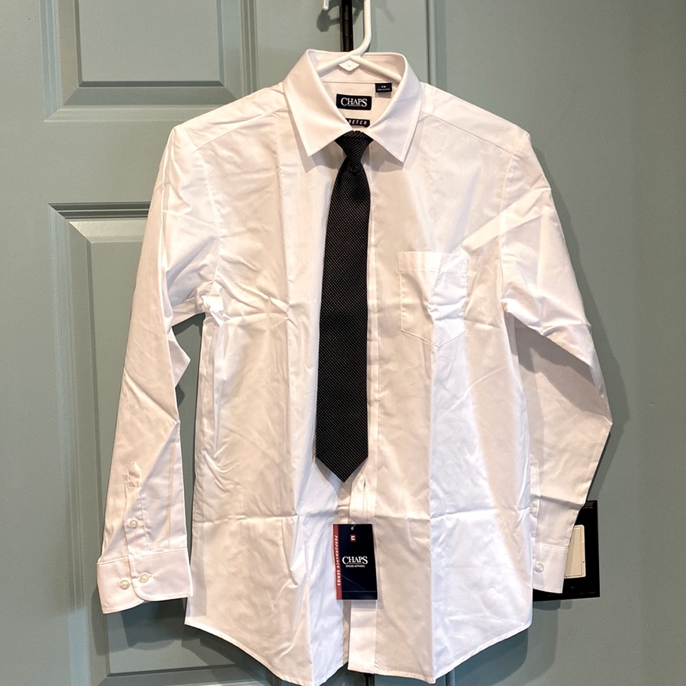 Chaps Boys Stretch Oxford